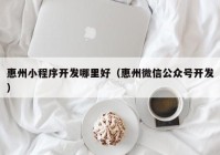 惠州小程序開發(fā)哪里好（惠州微信公眾號開發(fā)）