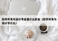 軟件開(kāi)發(fā)與設(shè)計(jì)專(zhuān)業(yè)是什么職業(yè)（軟件開(kāi)發(fā)與設(shè)計(jì)學(xué)什么）